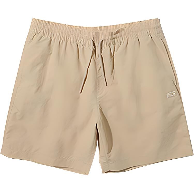 

Повседневные шорты унисекс бежево-желтые FILA