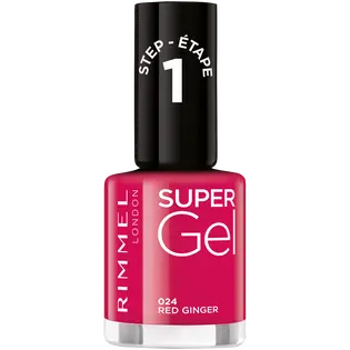 

Гель-лак для ногтей красный имбирь 24 Rimmel Super Gel, 12 мл