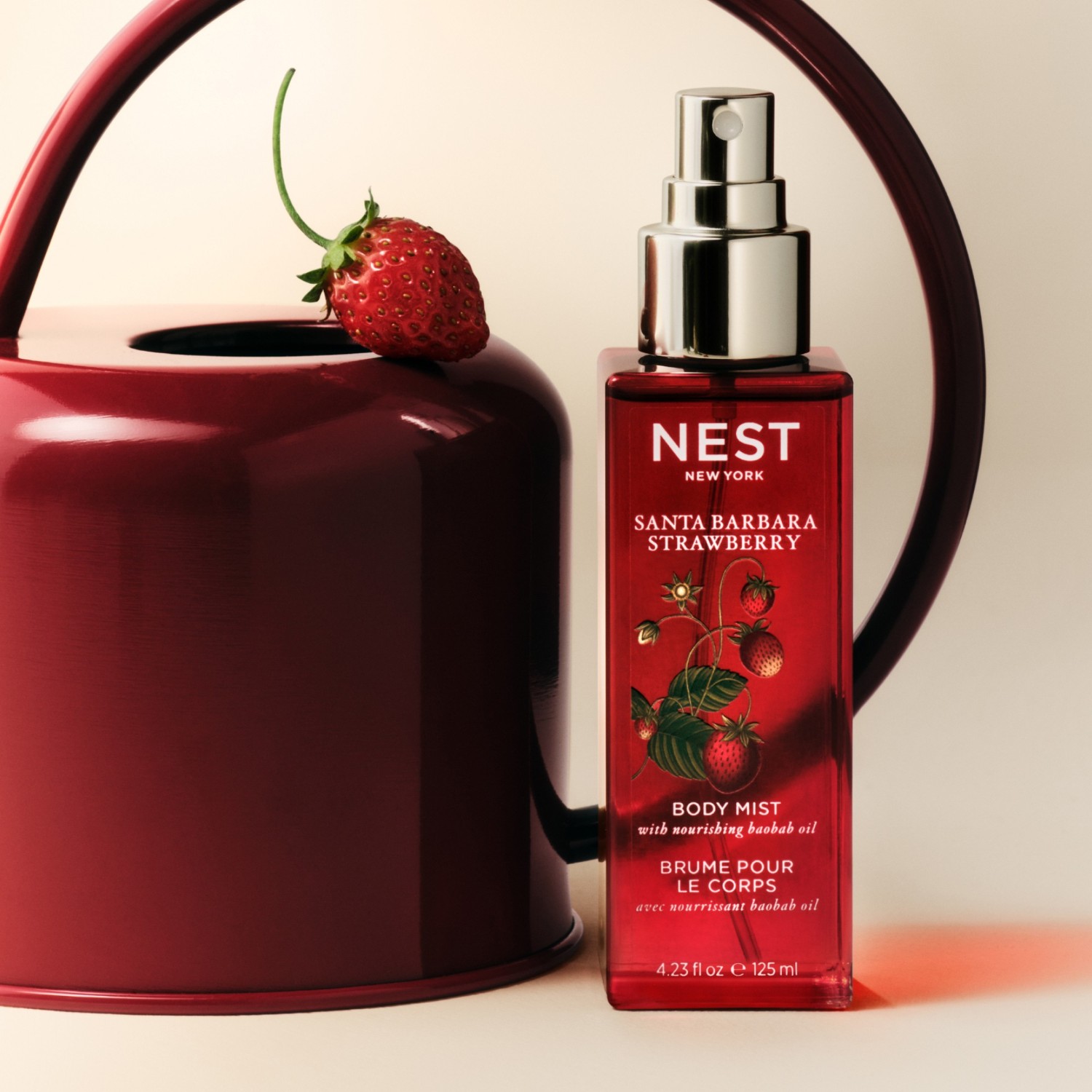 Спрей для тела santa barbara strawberry Nest New York, объем 125 мл — фото 2
