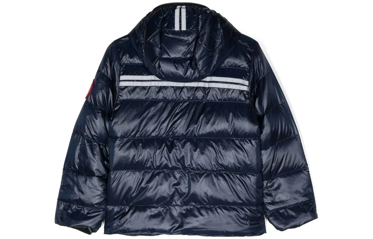 Детская куртка Canada Goose темно-синяя — фото 3