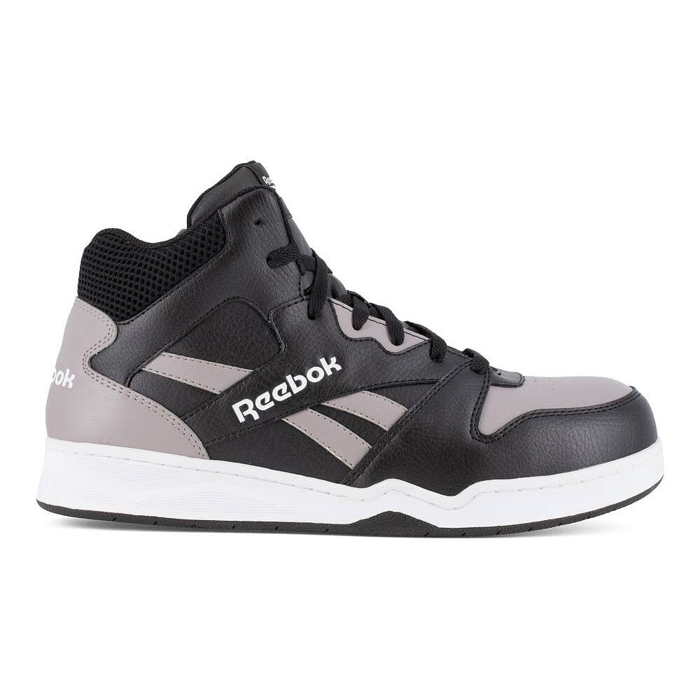 Мужские высокие кроссовки с композитным носком Reebok Work BB4500 с рейтингом ESD, серый — фото 2