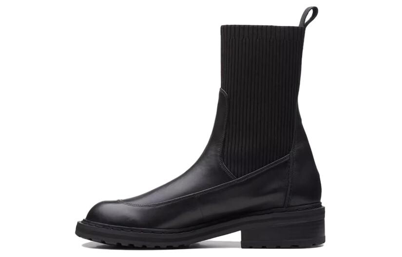 Ботильоны женские черные Clarks