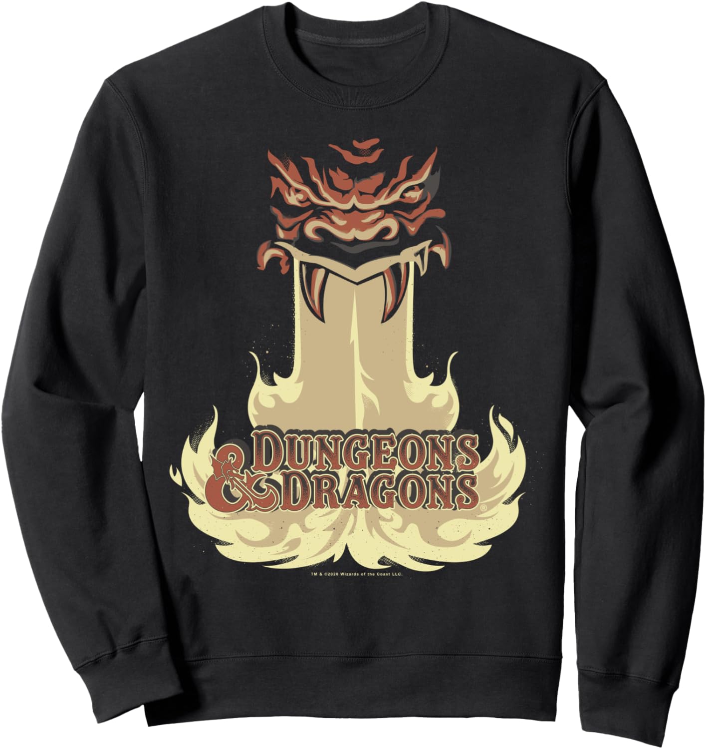 

Толстовка с логотипом «Дыхание дракона» из игры Dungeons & Dragons, черный