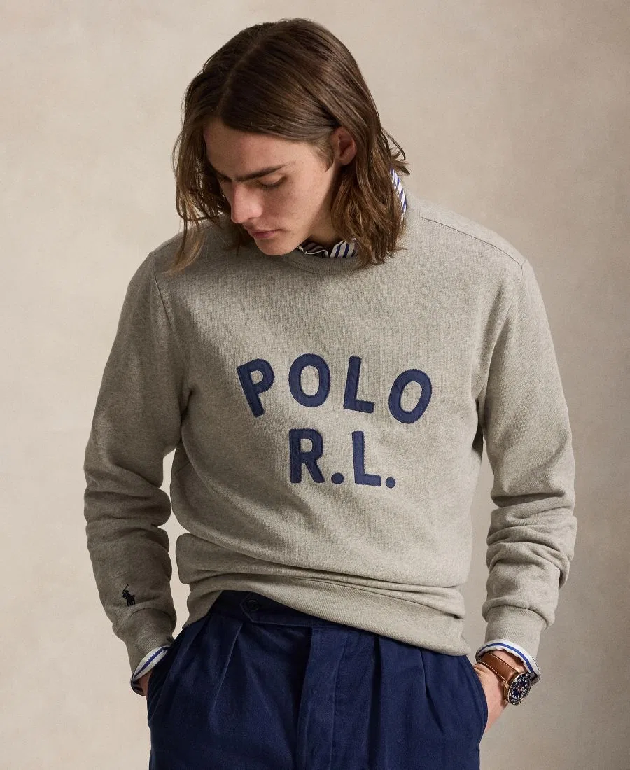 Мужская классическая толстовка с круглым вырезом Polo Ralph Lauren