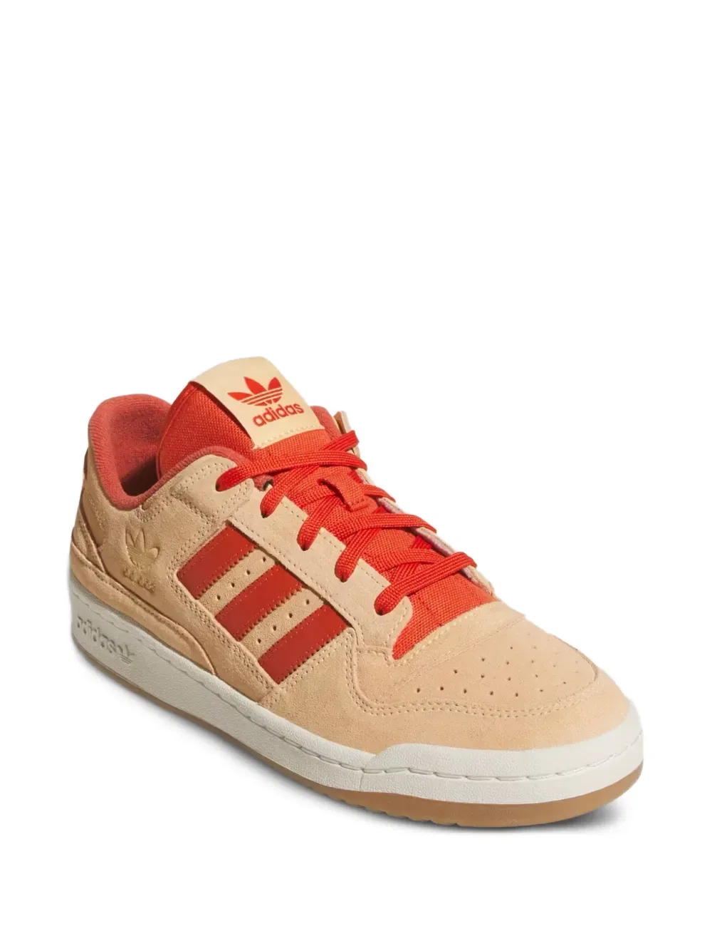 Кроссовки Forum low cl Adidas, оранжевый — фото 2