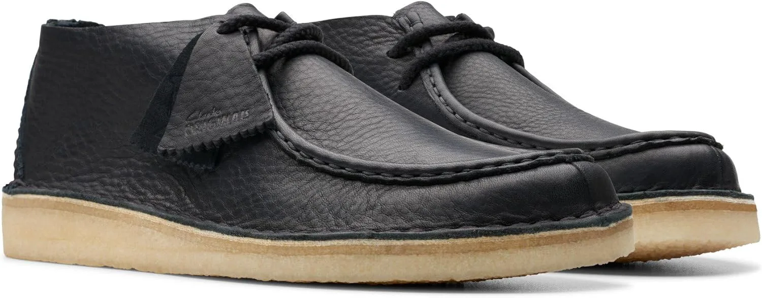 Мужские туфли Clarks Desert Nomad Oxford, черный — фото 2
