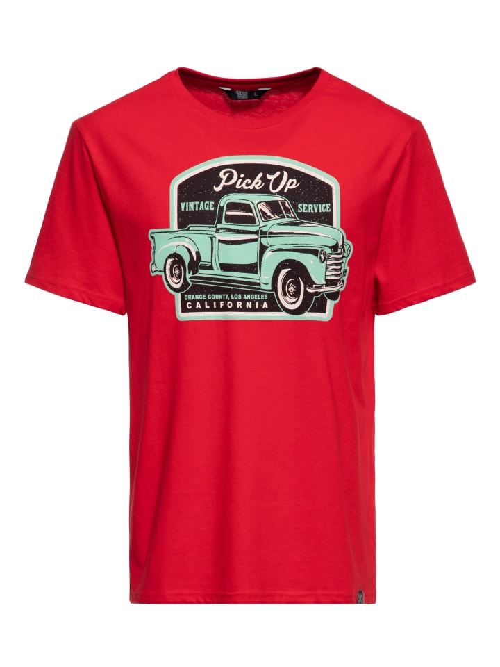 

Футболка с принтом King Kerosin Pick Up красного цвета King Kerosin, Красный, Футболка с принтом King Kerosin Pick Up красного цвета King Kerosin