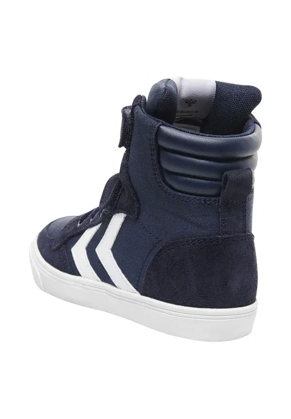 Кроссовки высокие Hummel Slimmer stadil high jr high top trainers, темно-синий — фото 3