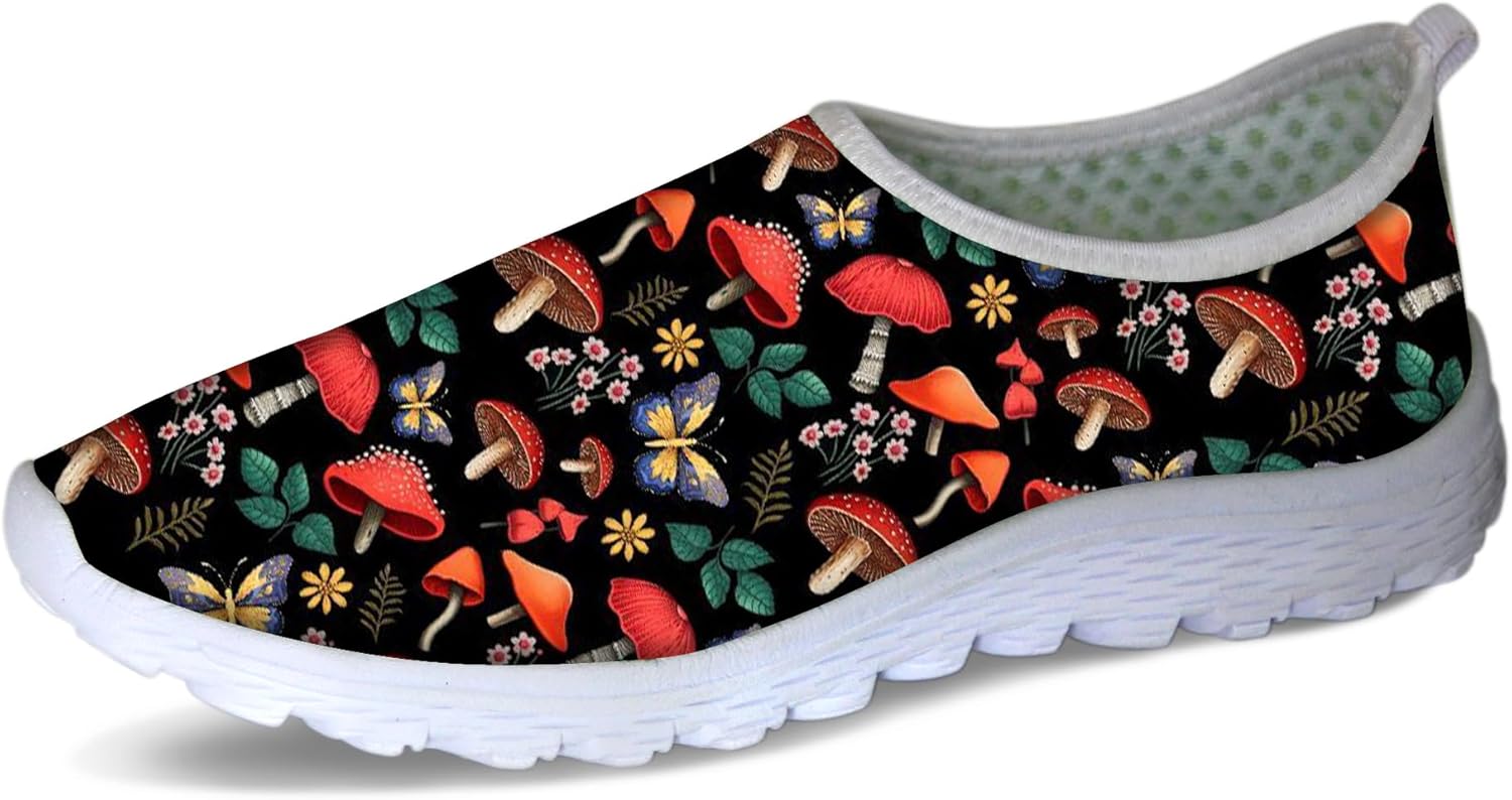 

Мужские кроссовки Forchrinse Moon Star, женские прогулочные слипоны, спортивные кеды в патриотическом стиле, дышащие, красный