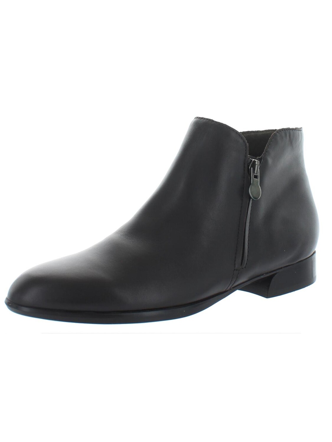 

Женские кожаные ботильоны Averee с двойной молнией Munro, цвет Brown Leather