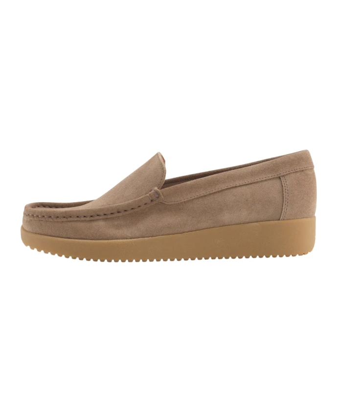 

Замшевые лоферы Moonrock Nature Footwear, бежевый