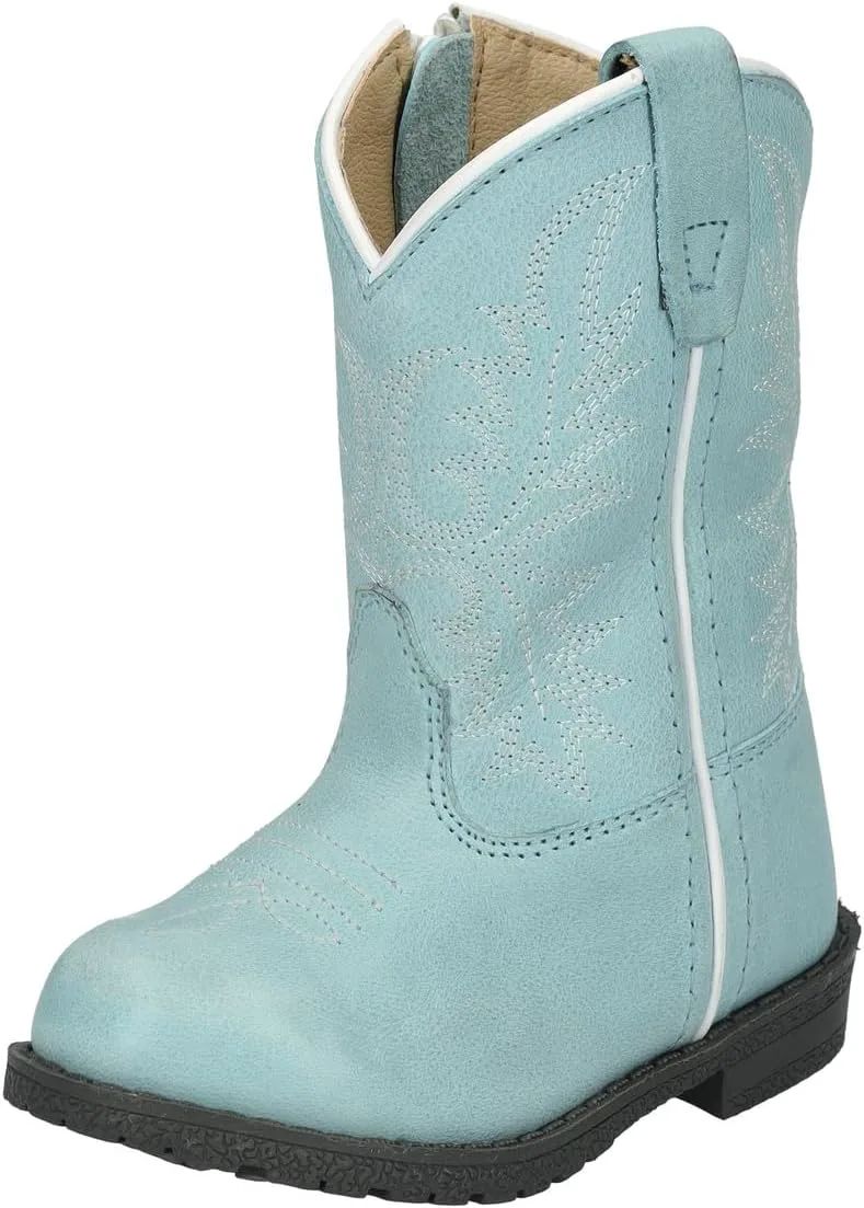 Детские ковбойские сапоги Smoky Mountain Western Hopalong светло-голубые 3552T Smoky Mountain Boots, светло-голубой — фото 4