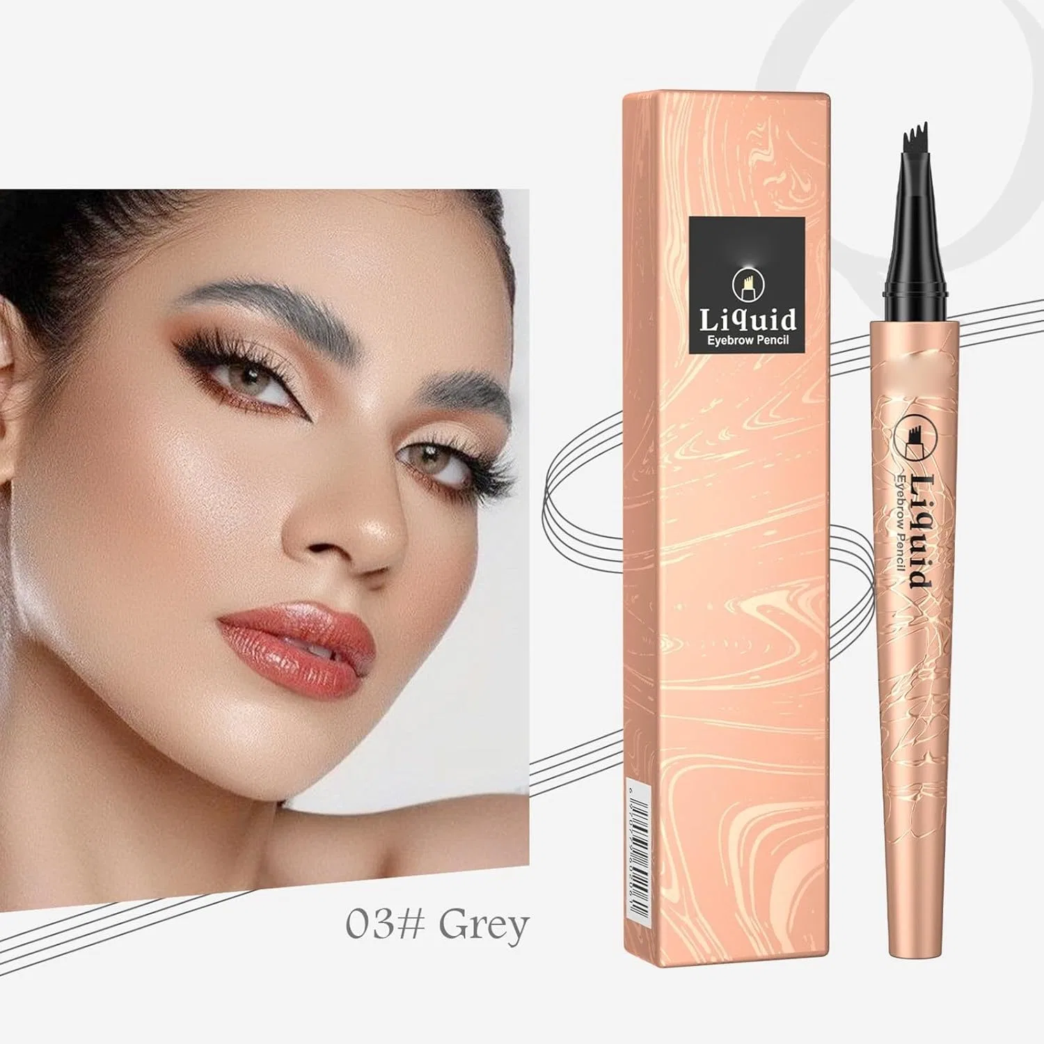 Подводка для бровей жидкая Wild Eyebrow Liquid, 1 мл, цвет C — фото 3
