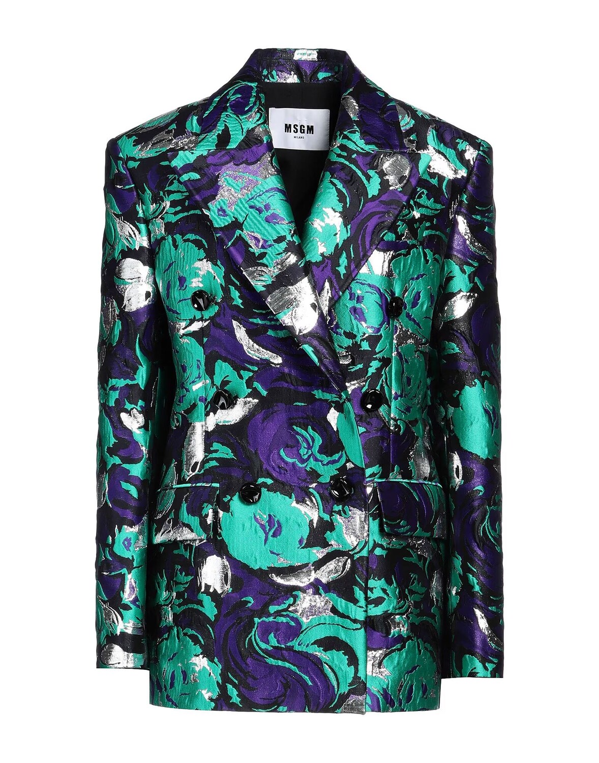 

Блейзер Msgm, зеленый