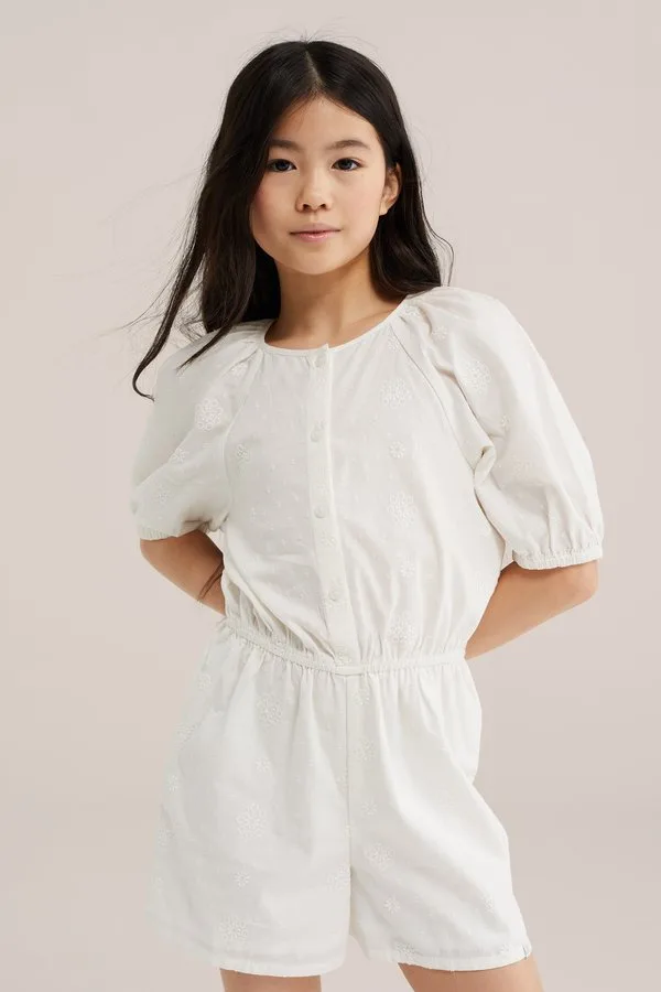 Комбинезон кремового цвета We Fashion, Off-White