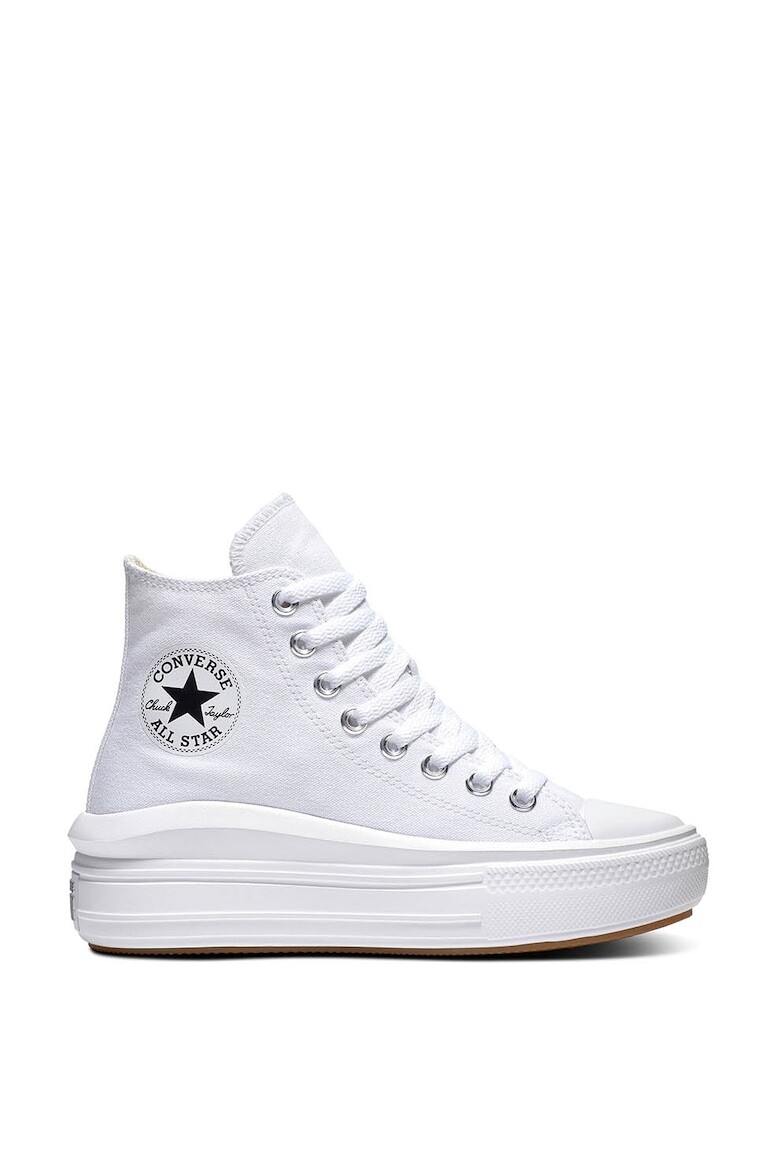 

Кроссовки на плоской платформе Chuck Taylor All Star Converse, белый