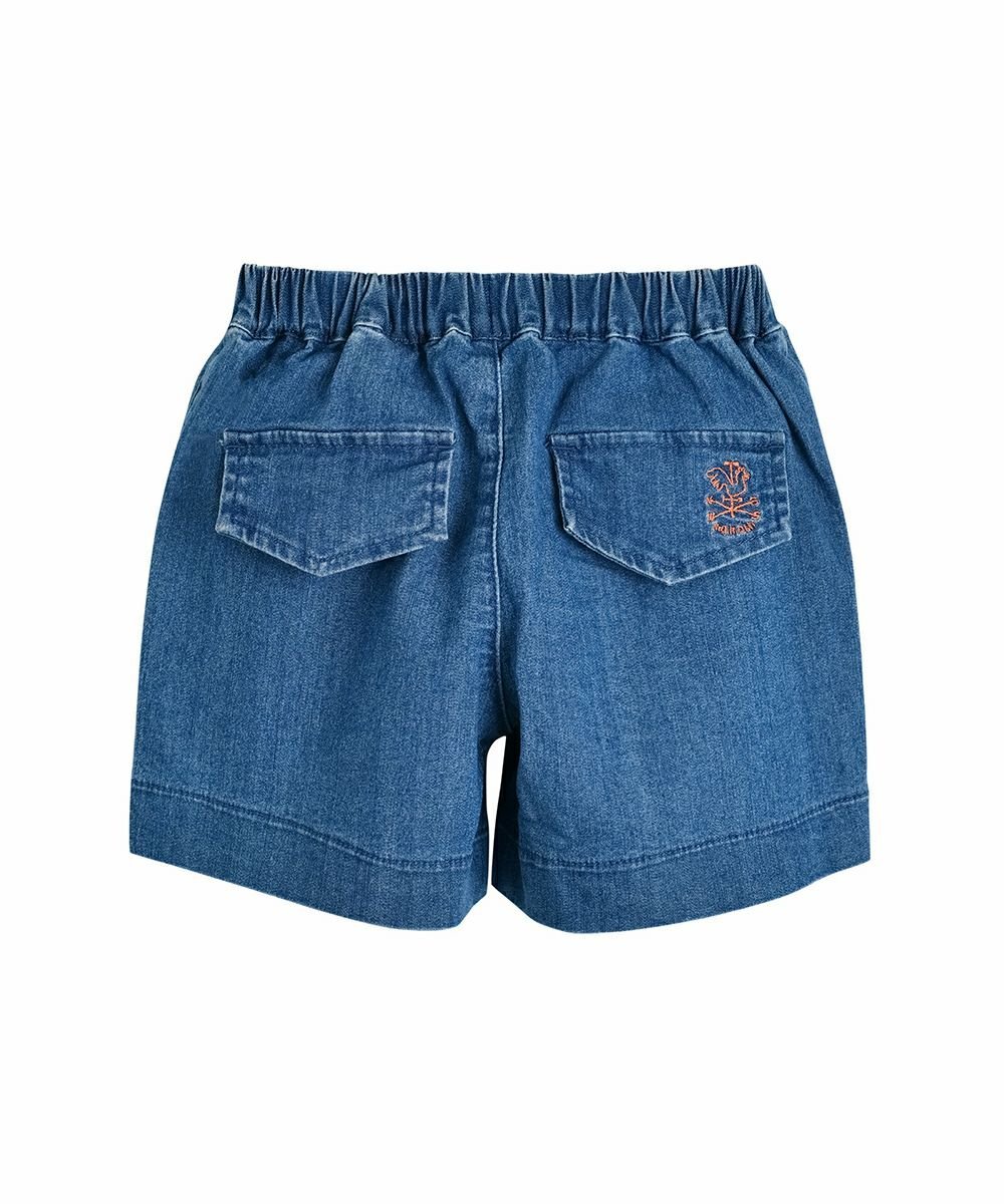 Брюки из джинсовой ткани "Рупия" длиной 5 дюймов Moimoln, Denim (blue) — фото 2