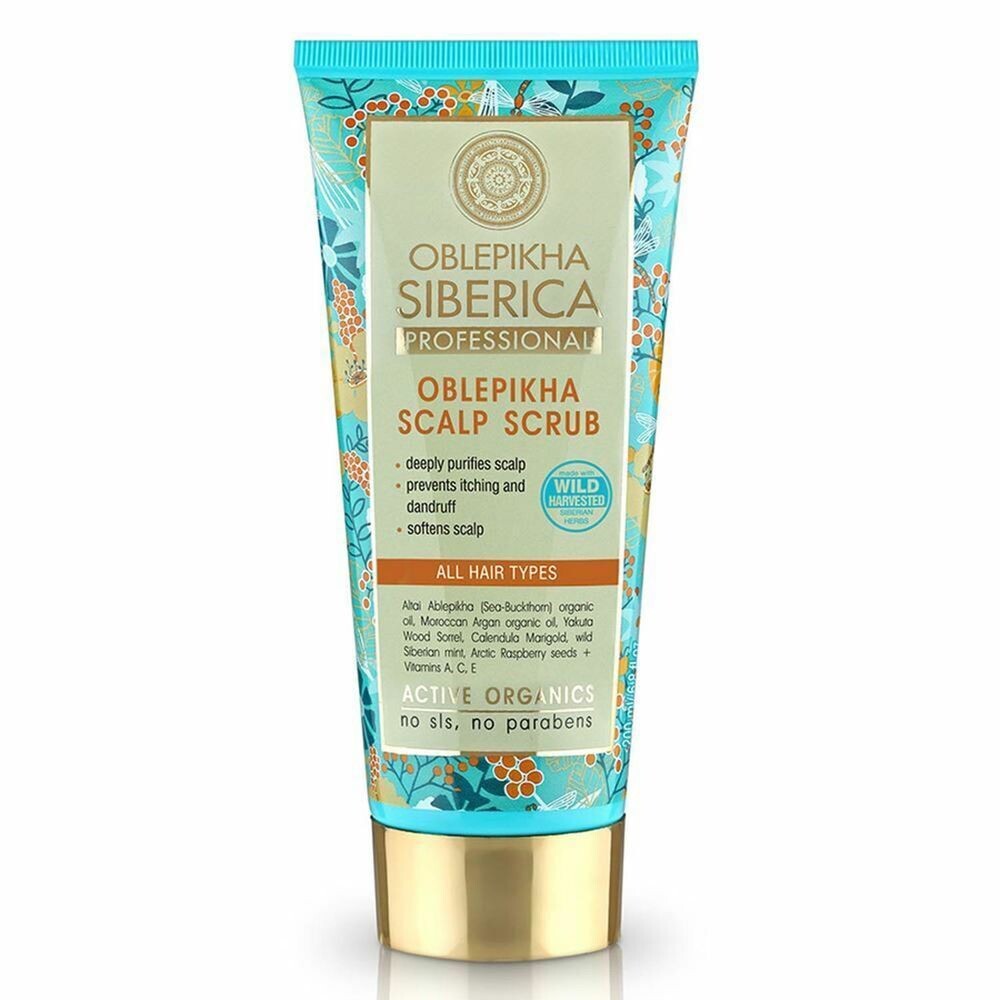 

Скраб для волос Oblepikha Exfoliante Todo Tipo De Cabello Natura Siberica, 200 мл
