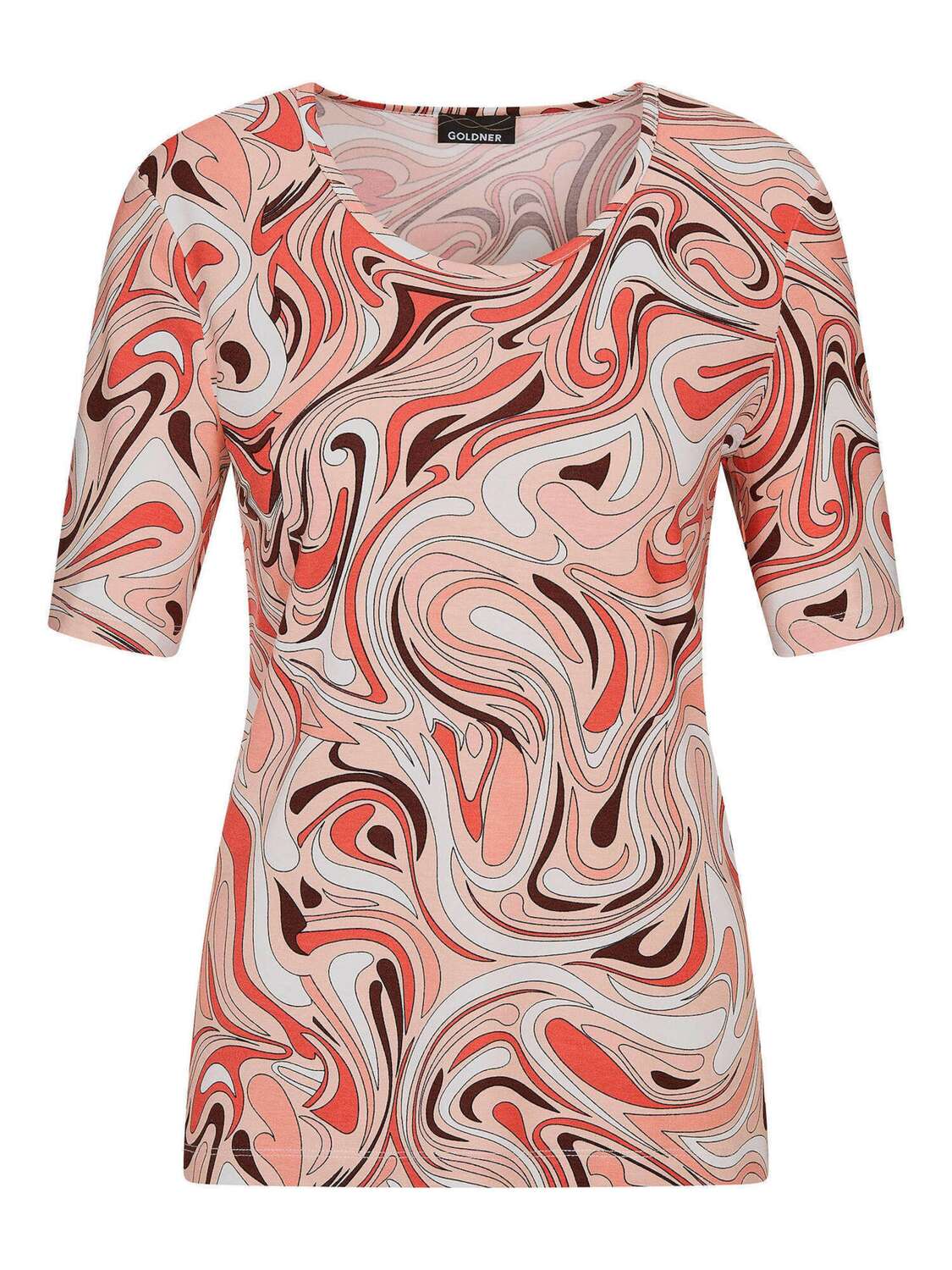 

Goldner Футболка в персиковом цвете