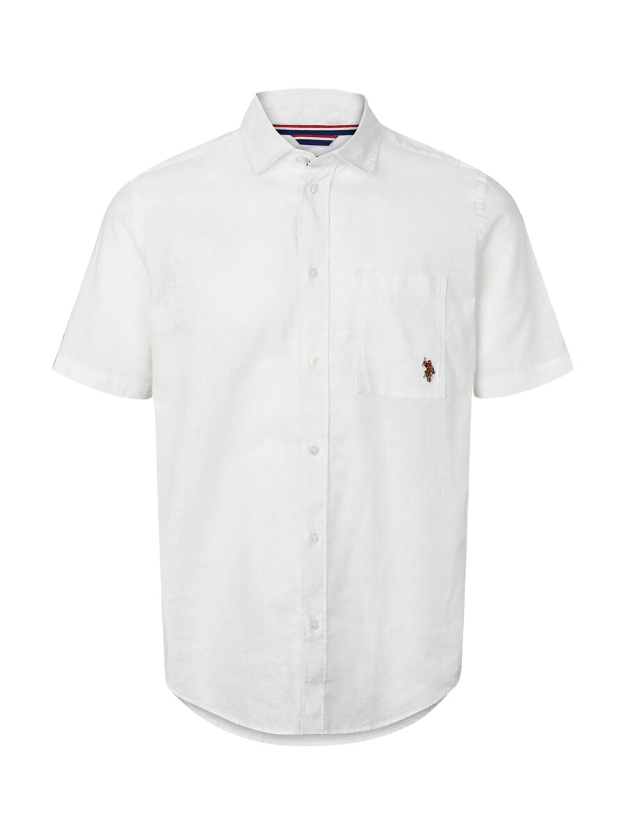 

Рубашка на пуговицах классического кроя U.S. POLO ASSN. Flori, белый