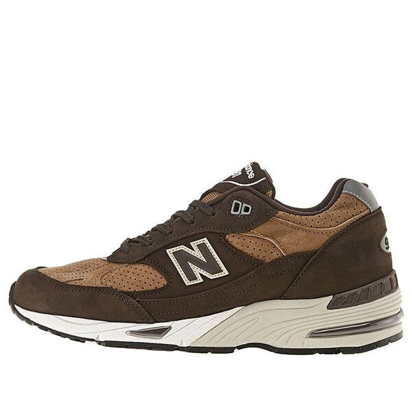 

Кроссовки 991 сделано в Англии New Balance, коричневый