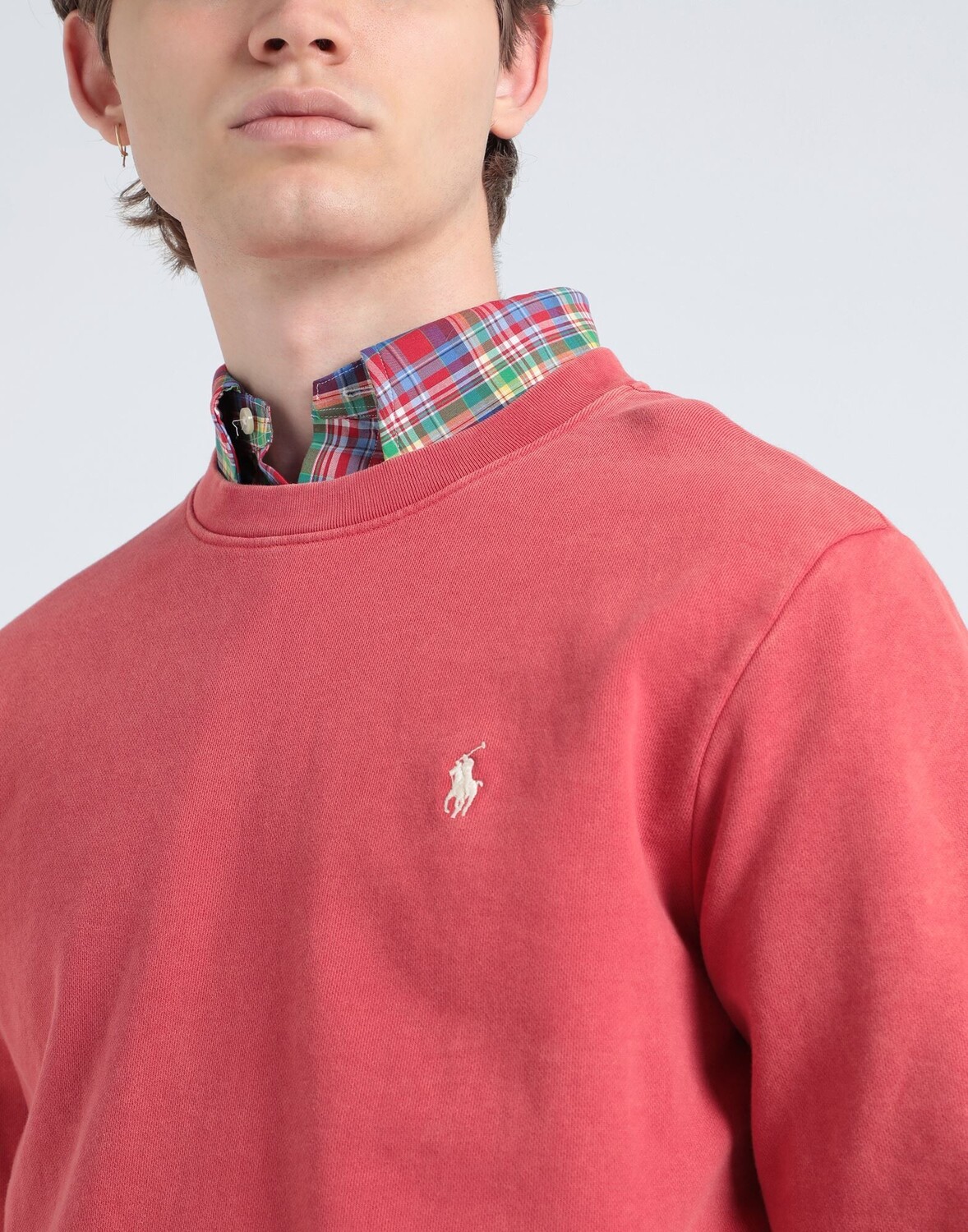 Толстовка Polo Ralph Lauren, коралл — фото 4