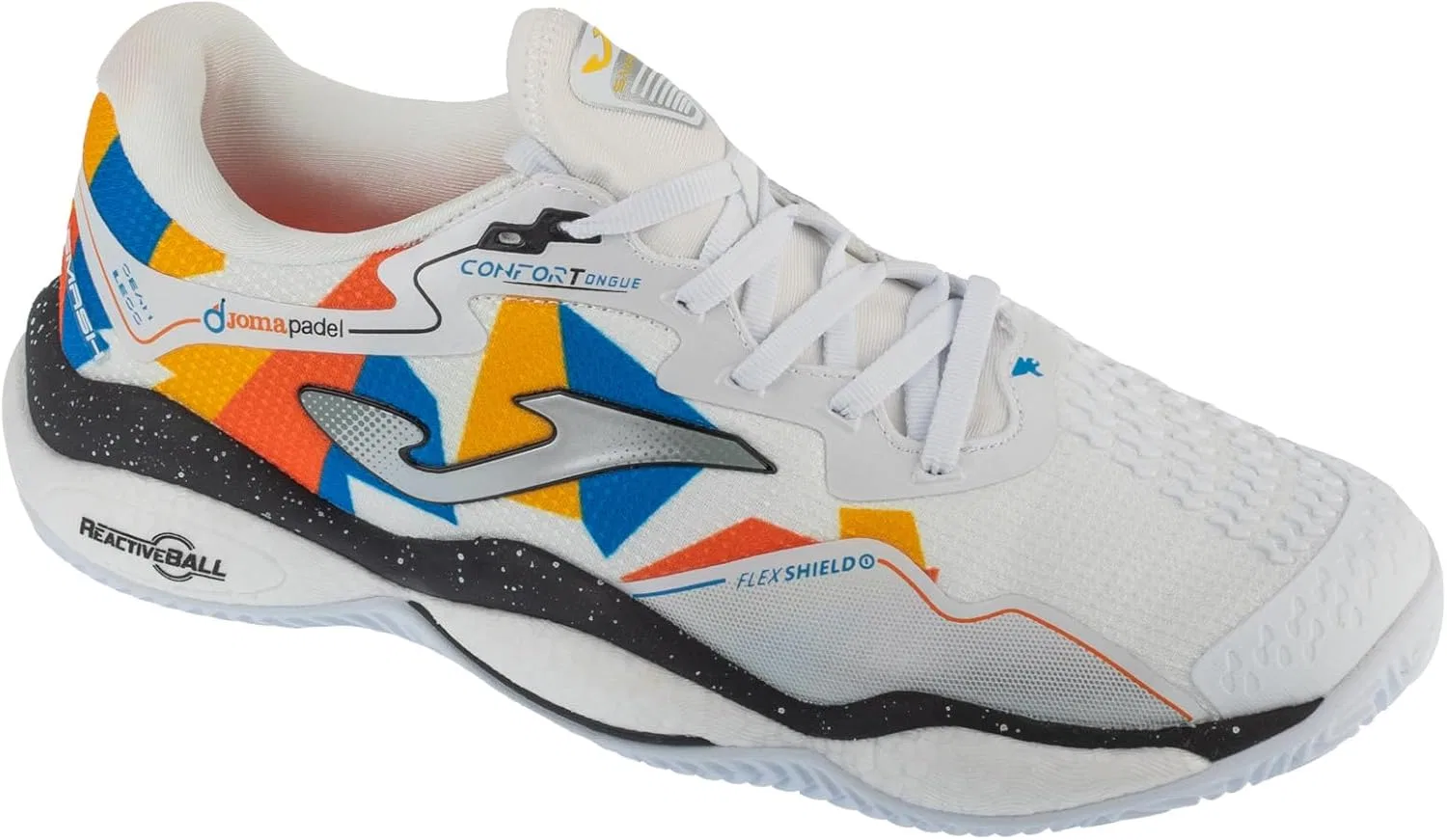 Мужские теннисные кроссовки Joma Smash 2532 TSMAW2532C, белые, размер 43 EU