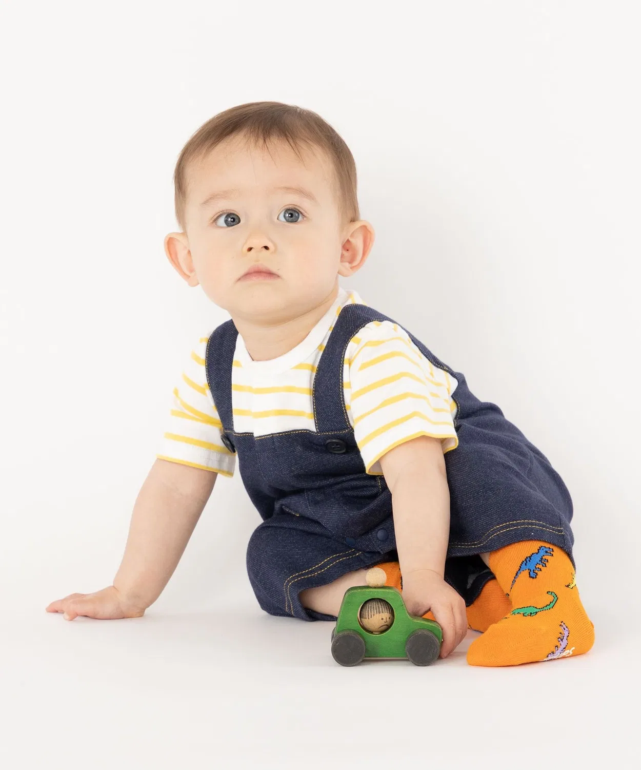 Носки детские с динозаврами SHIPS KIDS, пара, 12-14 см, красные — фото 2