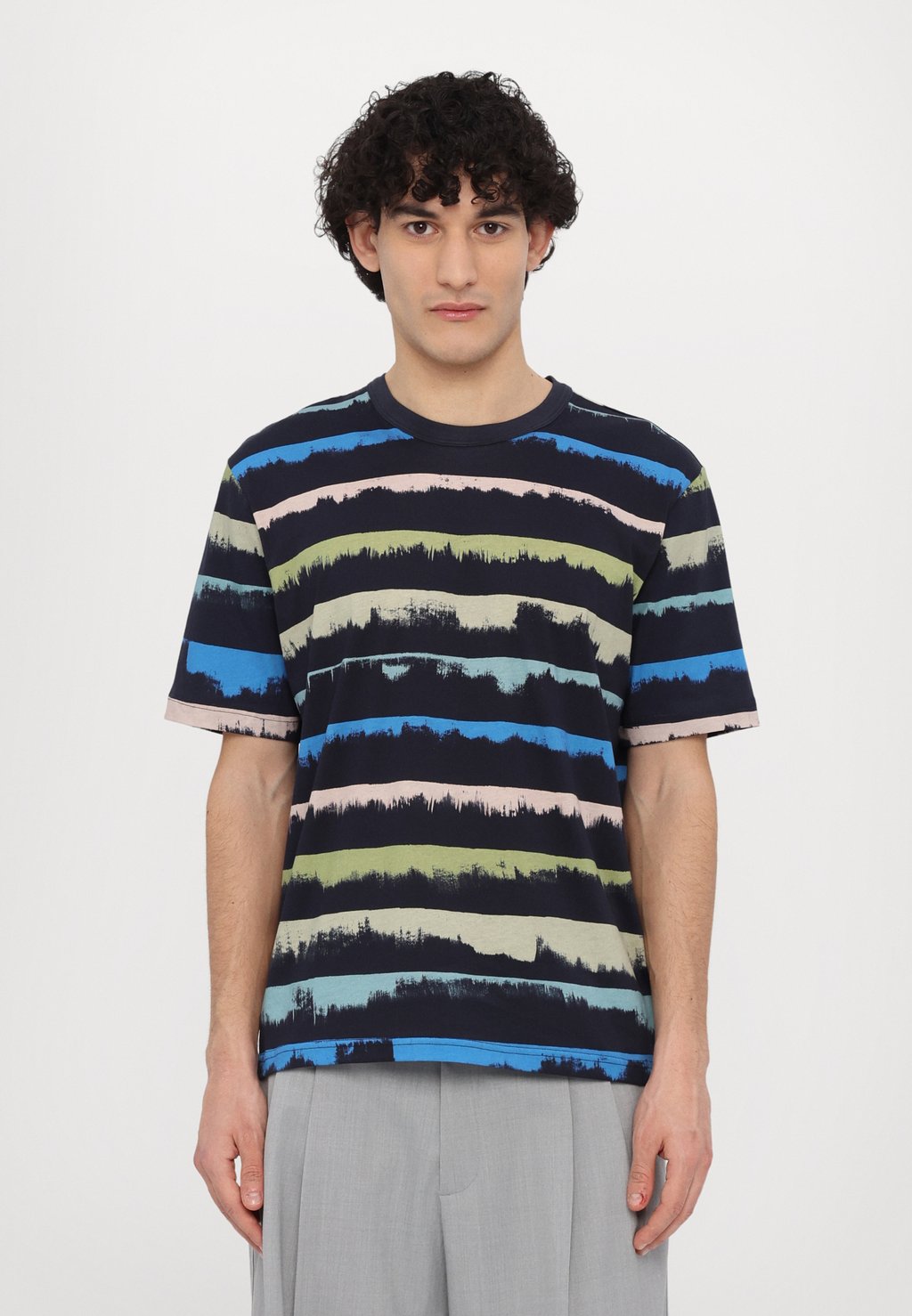 

Футболка с принтом CASUAL FIT PS Paul Smith, темно-синий