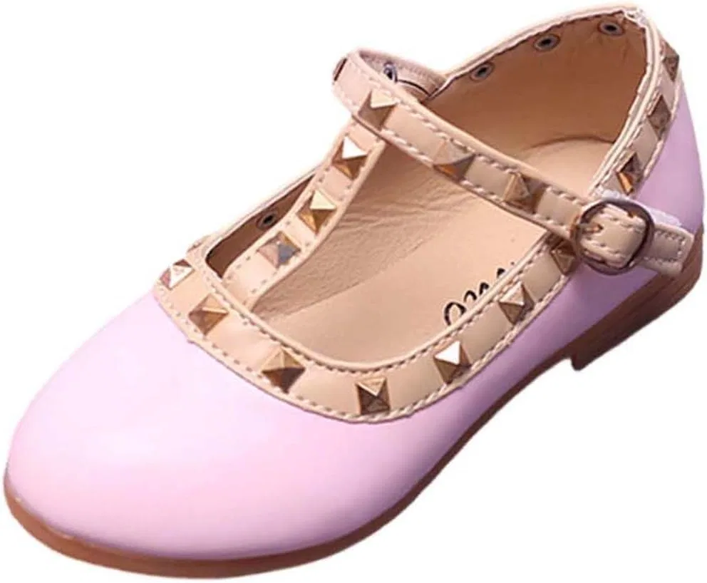 Туфли с заклепками Ctreela Chic, розовый