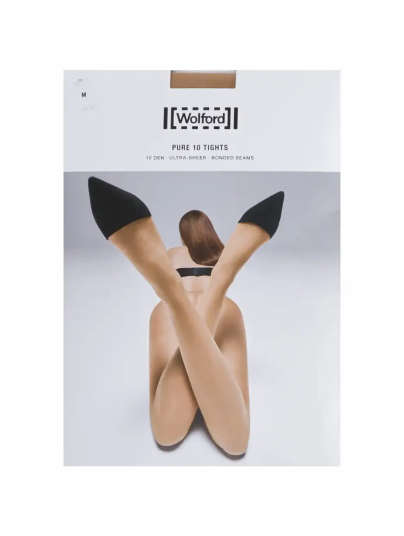 

Капроновые колготки Wolford, бежевый