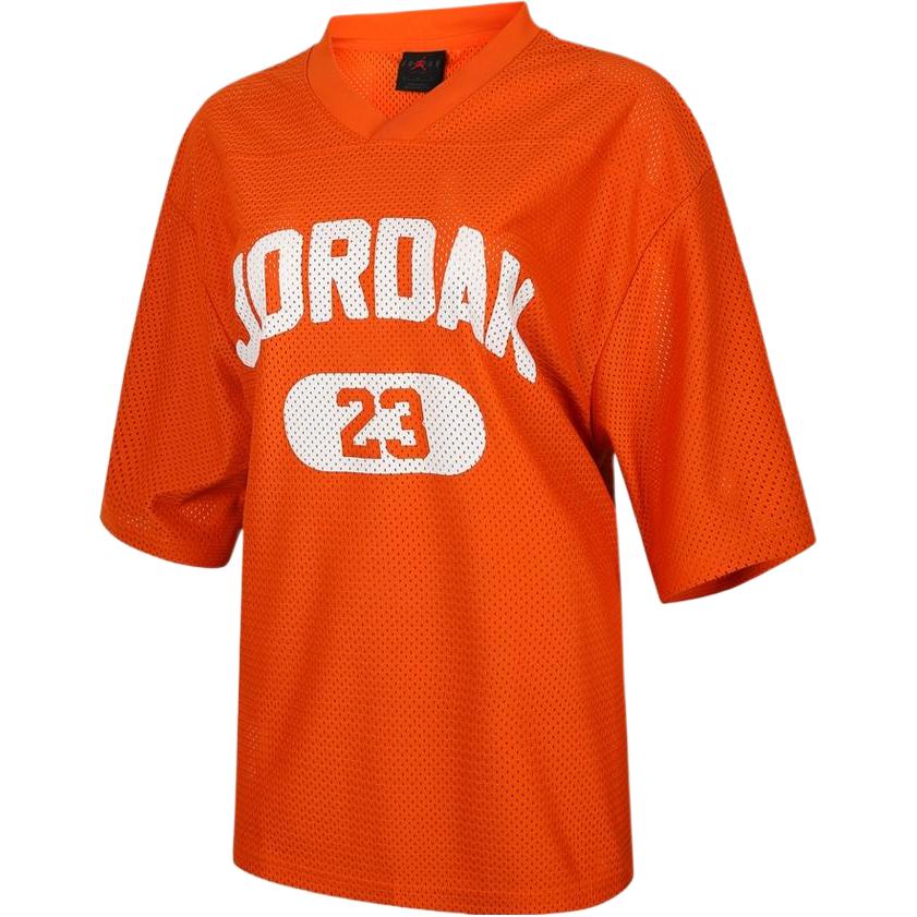 

Футболка Mesh женская Orange Jordan, оранжевый