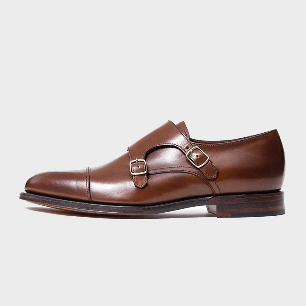 Мужские тёмно-коричневые туфли Loake Cannon от Loake