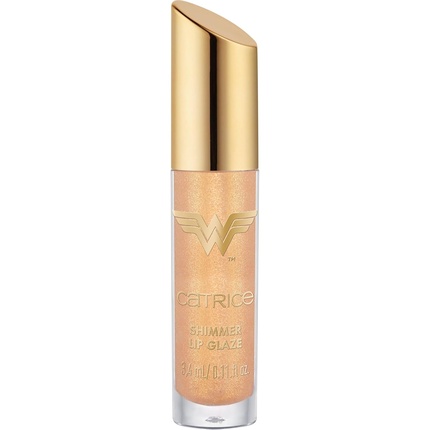 Блеск для губ Wonder Woman Shimmer Lip Glaze No. 010 Nude with Oils — фото 2