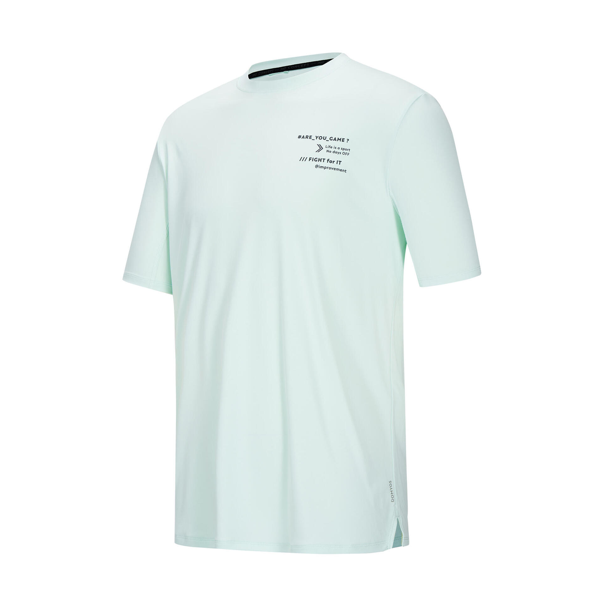 

DECATHLON Футболка Quick Dry мужская свежий зеленый