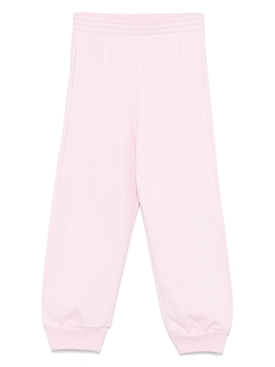 

Спортивные брюки Marni Kids с вышитым логотипом, розовый