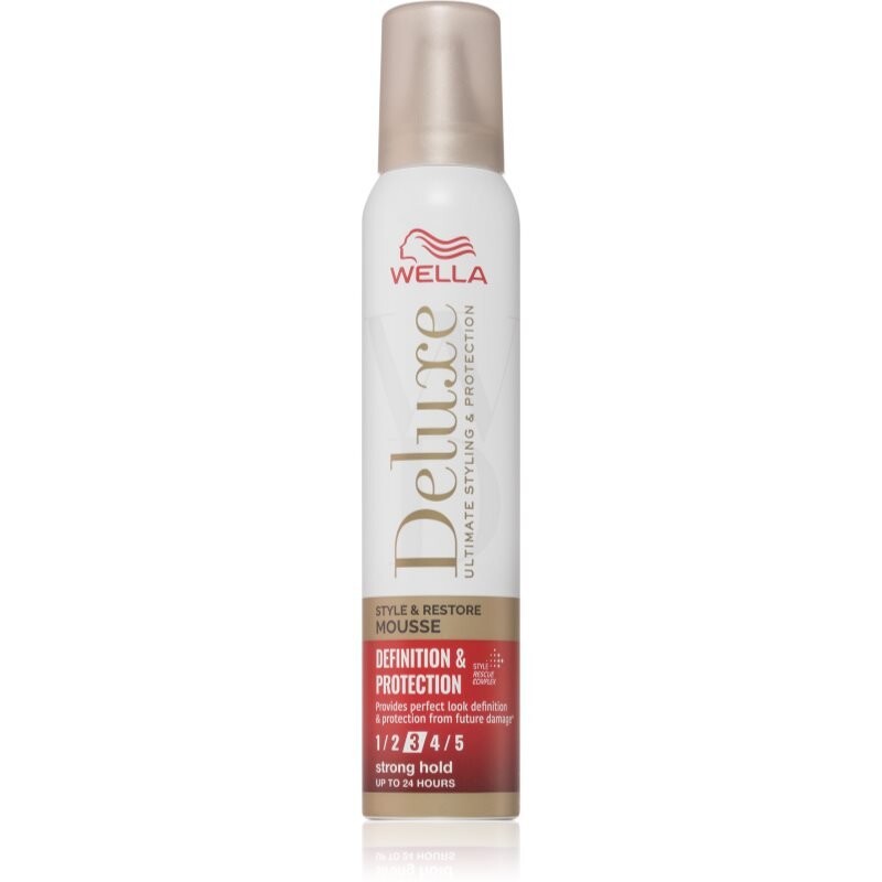 

Wella Deluxe Definition & Protection мусс для волос для фиксации формы 200 мл