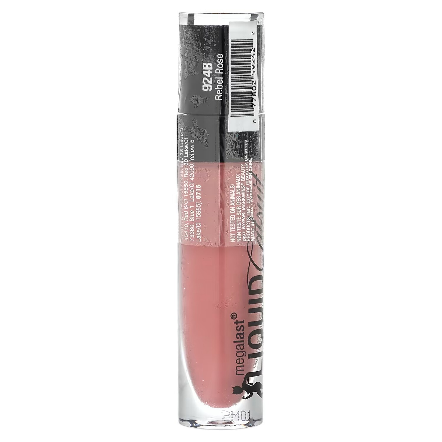 Wet n Wild MegaLast Liquid Catsuit Matte Lipstick Rebel Rose — фото 4
