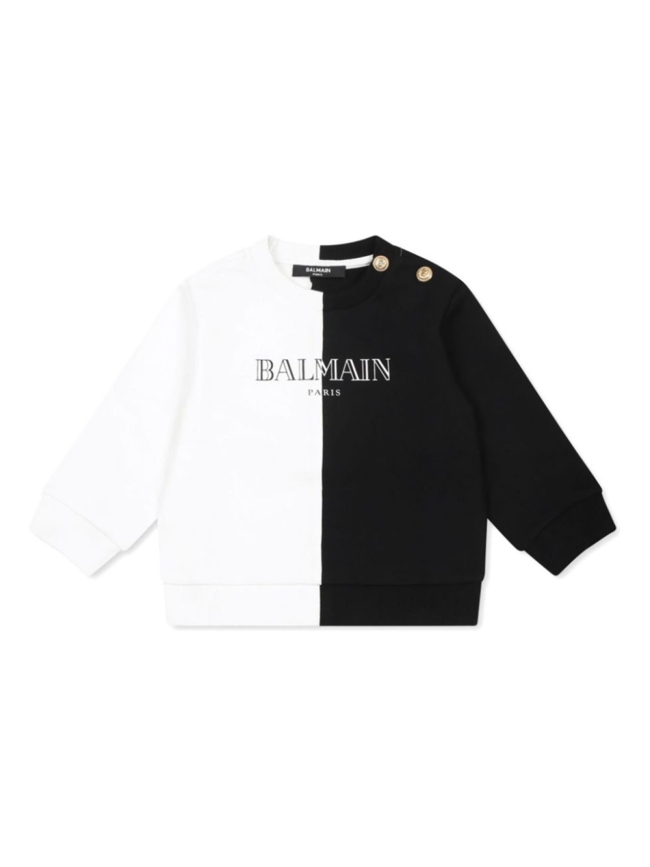 

Толстовка с логотипом Balmain Kids, белый