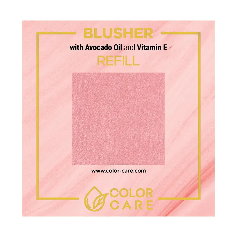 

Матовые веганские румяна - рефил - 03 Color Care Rose, 8 гр