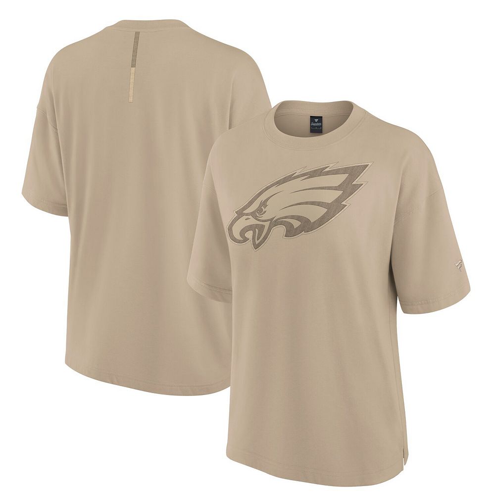 

Женская футболка оверсайз Fanatics Signature цвета хаки Philadelphia Eagles Elements, цвет Eag Beig K