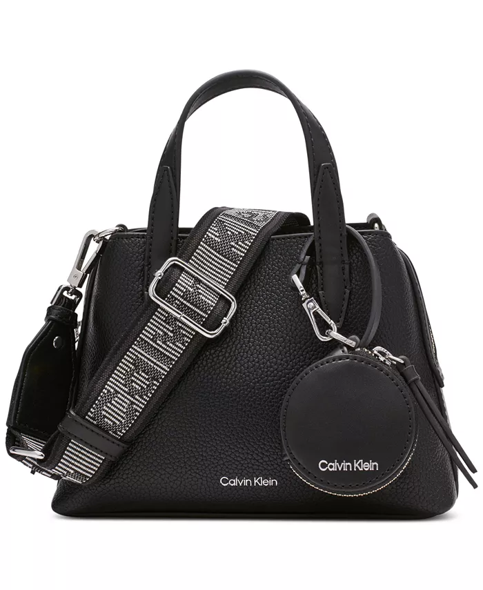 

Сумка Millie с тремя отделениями и карманом для монет Calvin Klein, черный
