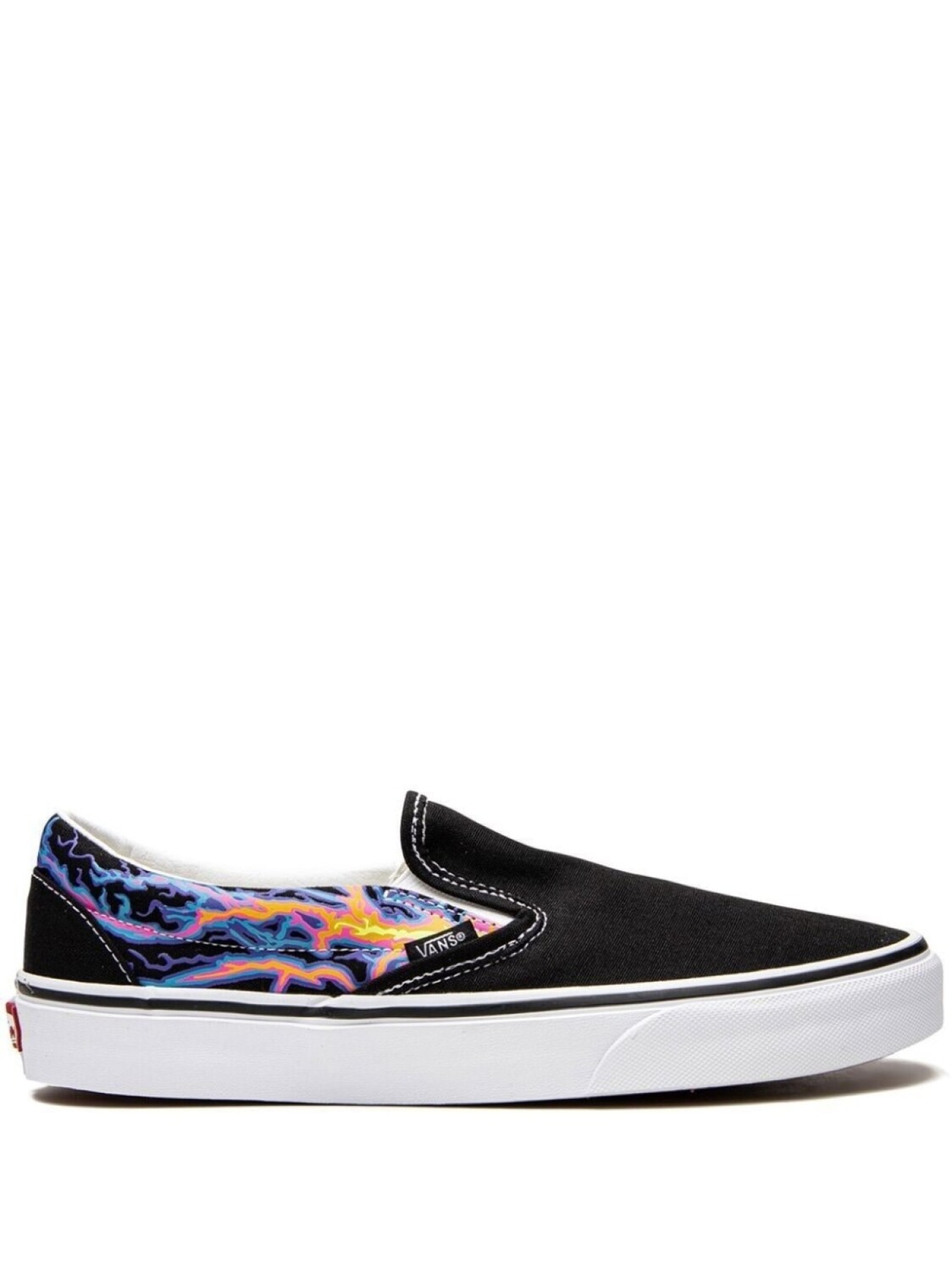 

Vans слипоны Classic Slip-On Electric Flame, черный