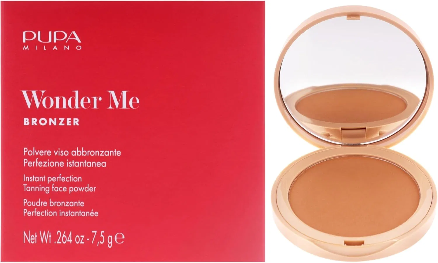 Бронзер Pupa Milano Wonder Me Matte Bronzer 004 Dark Warm 0.5 г