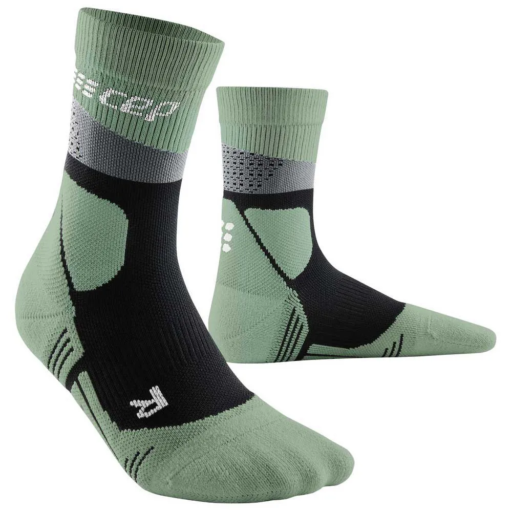 

Носки Cep Max Cushion Mid-Cut, зеленый