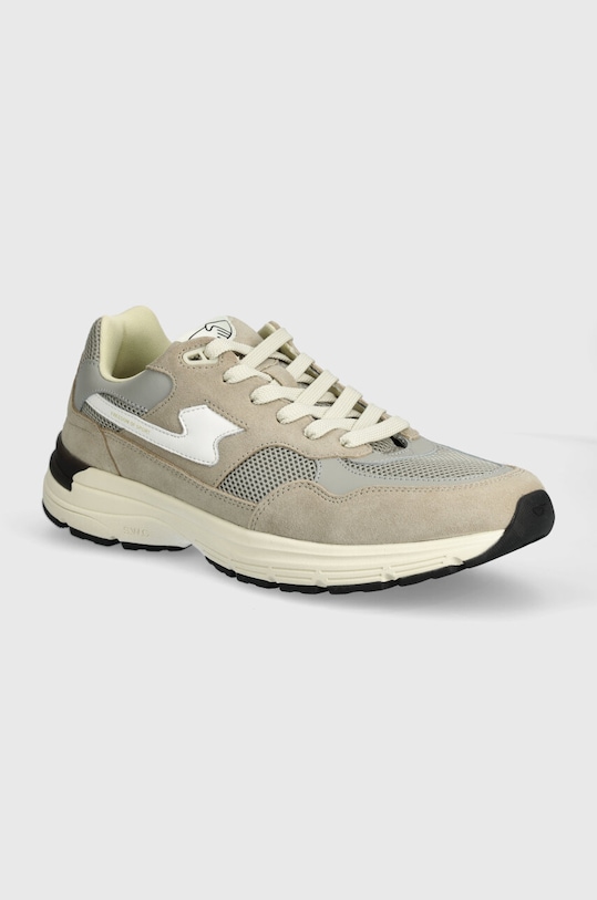 

Кроссовки Amiel S-Strike Suede Mix Stepney Workers Club, серый