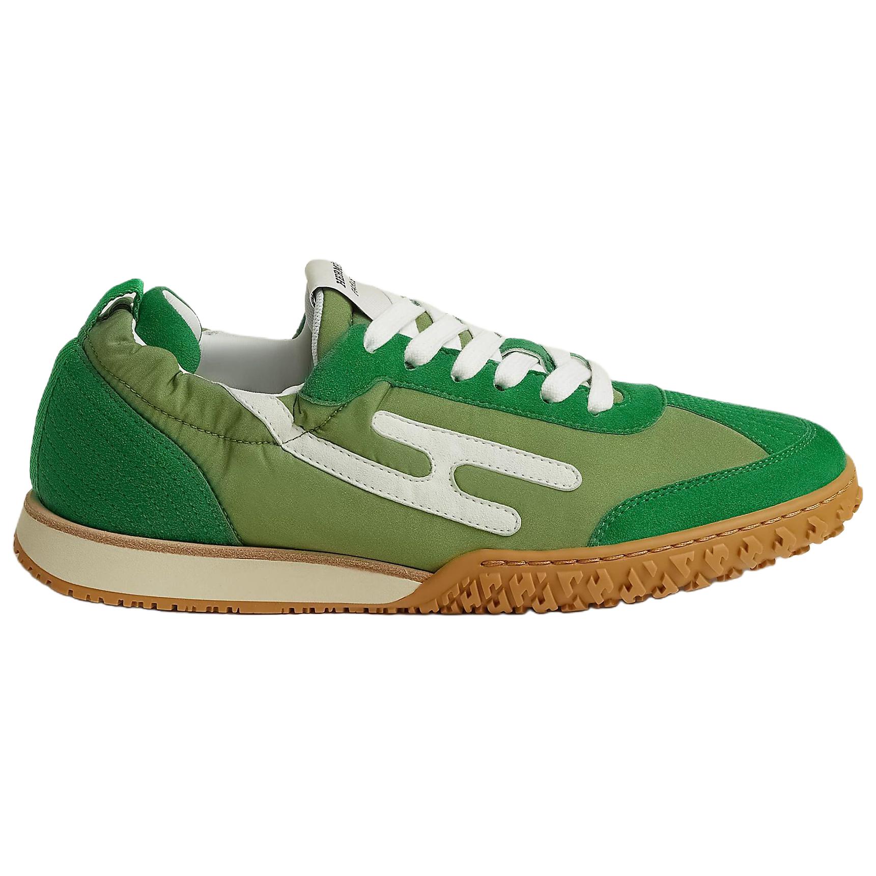 HERMES Кроссовки Jet Low top Casual 2,2 см женские Forest Green — фото 2