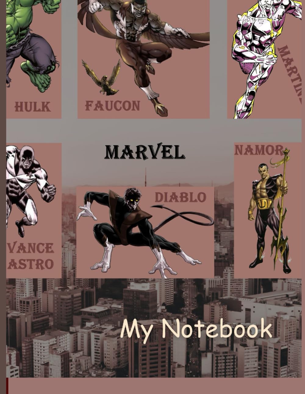 

Marvel Planner: 12-Month To-Do List & Notes Journal (120 Pages) (Independently published)