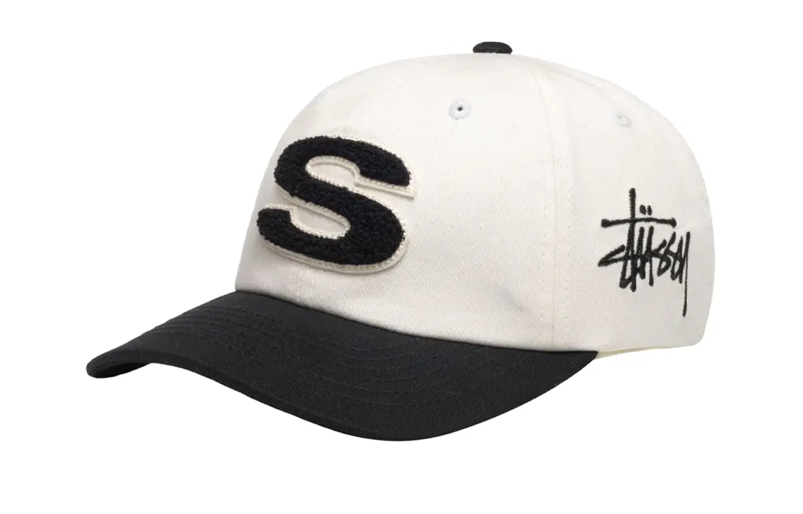 

Stussy Низкопрофильная кепка с вышивкой, White