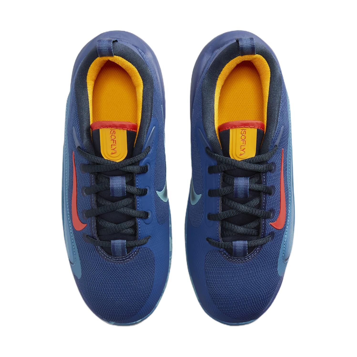 Детские баскетбольные кроссовки ISOFLY GS Low-top Blue Nike, синий — фото 3